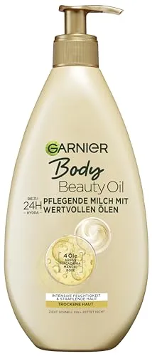 Garnier Nährende Öl Milch – Körper Öl mit 4 wertvollen Ölen