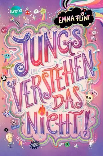 Jungs verstehen das nicht!: Lustiges Kinderbuch mit Glitzercover - Entdecke das humorvolle Kinderbuch 'Jungs verstehen das nicht!' für alle ab 10! Mit Glitzercover und herausnehmbarer Postkarte sorgt es für jede Menge Spaß und gute Laune. Perfekt für junge Leser! | Kategorie: Bücher