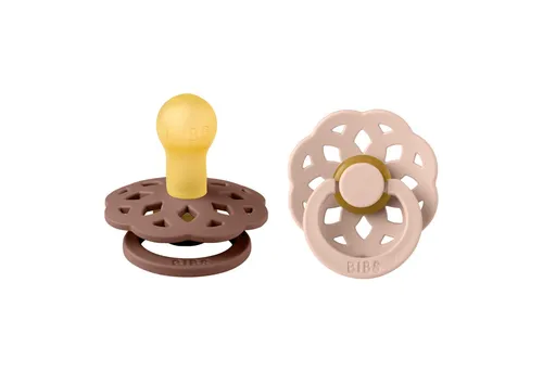 BIBS Schnuller runde Kirschform Latex Boheme
