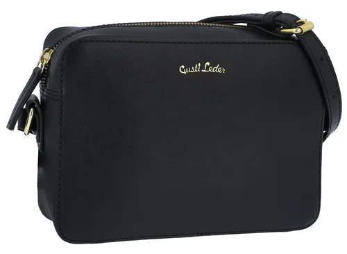 Gusti Leder Umhängetasche Almina - Umhängetasche aus weinrotem Saffiano-Leder, elegant und vielseitig – ideal für Stadtbummel und besondere Anlässe.