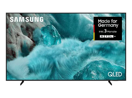 SAMSUNG GQ85Q7F QLED TV Vision AI Smart 85 Zoll - UHD 4K Fernseher mit Tizen, bietet beeindruckende Bildqualität und intelligente Funktionen für ein optimales Fernseherlebnis.