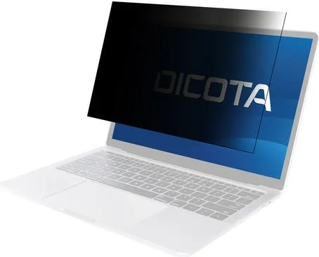 Dicota D50006-2SM Blendschutzfilter für 13,3 Zoll Notebooks - Blickschutzfolie für 33,8 cm (13,3) Notebooks, schützt persönliche Daten in öffentlichen Räumen und sorgt für mehr Privatsphäre bei der Arbeit.
