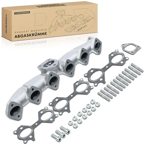 Auspuffkrümmer Guss Auspuff Krümmer für 3er E46 5er E39 E60 E61 7er E65 X3 E83 X5 E53 2.5L 2.9L 3.0L Diesel 1995-2010 11622248166