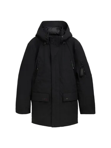 TOM TAILOR Herren Artic Parka - Warm, Abnehmbare Kapuze, XL - Funktionsjacke für Herbst und Winter, gepolstert und winddicht, mit abnehmbarer Kapuze und praktischen Taschen für optimalen Tragekomfort.