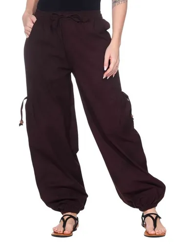 KUNST UND MAGIE Haremshose Kunst und Magie Unisex Goa Pluderhose in klassischen Farben