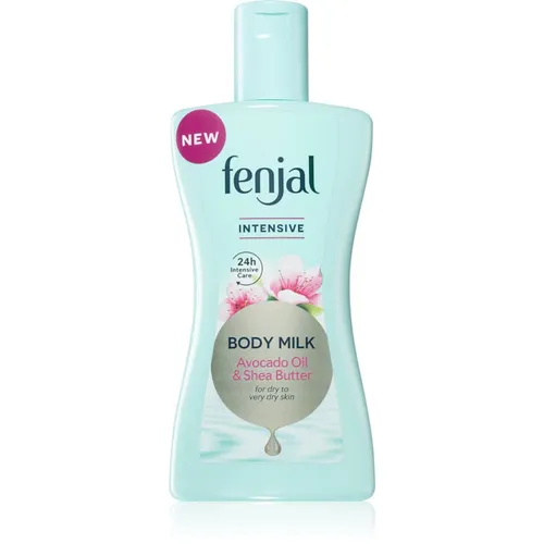 Fenjal Intensive Bodylotion 200 ml für trockene Haut - Bodylotion für Damen, spendet intensive Feuchtigkeit und macht die Haut samtweich. Ideal für trockene und sehr trockene Haut, zieht schnell ein und regeneriert wirksam.