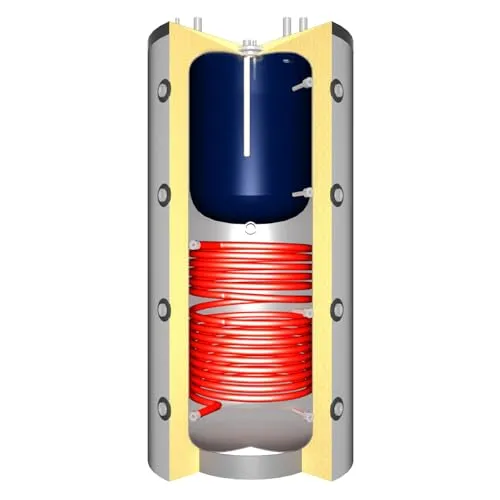 Schindler + Hofmann Pufferspeicher 600 L mit Solarwärmetauscher