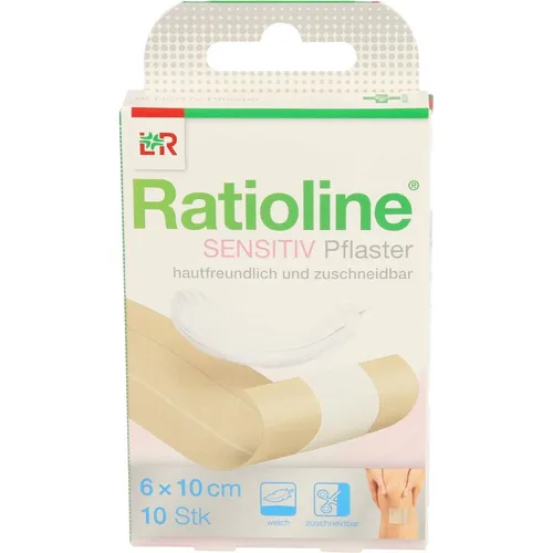 RATIOLINE sensitive Wundschnellverband 6 cmx1 m 1 St PZN01805160