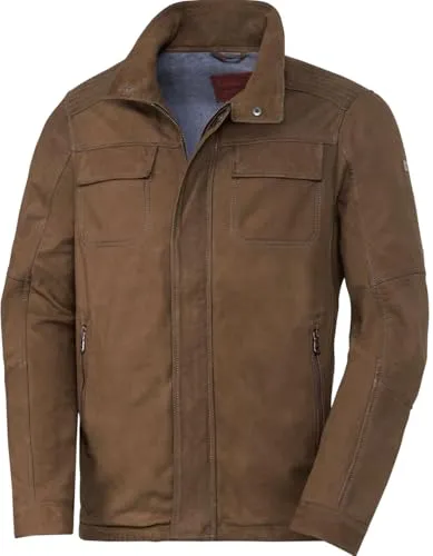 Ross & Cole Nubuk Lederjacke in Braun 56 von Ross & Cole
