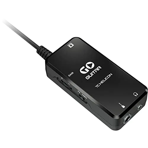 TC-Helicon Musikinstrumentenpedal, (Go Guitar Portable Interface, Effekte, Sonstige Effekte), Go Guitar Portable Interface - Effektgerät für Gitarren