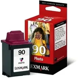 Original Lexmark Tintendruckkopfpatrone 90 farbig für Z 51 52 X 125