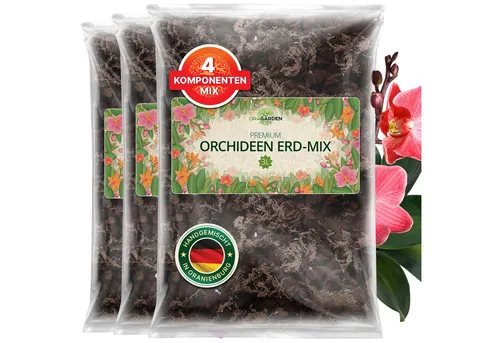 OraGarden Spezialerde Orchideen-Mix 9 l - Hochwertige Erde für Orchideen, ideal für ganzjährige Anwendung. Sorgt für optimale Wurzelentwicklung und ein gesundes Pflanzenwachstum.