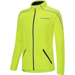 Airtracks Herren Thermo Fahrradjacke Winter Radjacke Softshell AIR TECH - Neon - M - Funktionsjacken, atmungsaktive und winddichte Jacke mit optimalem Schutz für kühle Tage, ideal für Radfahrer und Läufer.