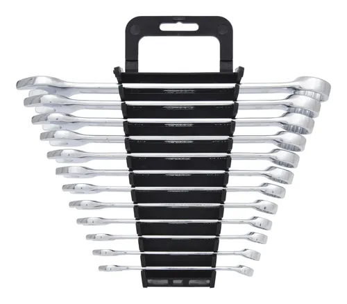 KS Tools 517.0052 Ring-Maulschlüssel-Satz 12-teilig - Werkzeug-Sets mit 12 hochwertigen Ring-Maulschlüsseln, ideal für präzise Arbeiten und hohe Langlebigkeit.