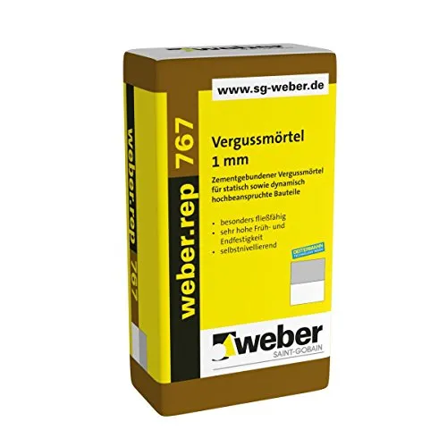 weber.rep 767, 25kg - Vergussmörtel 1 mm
