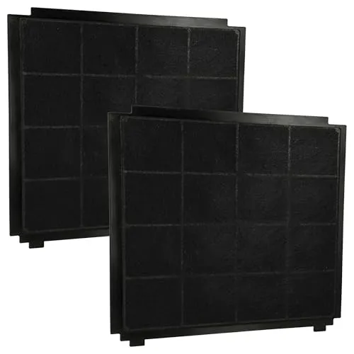vhbw 2X Aktivkohlefilter kompatibel mit Airforce F203 A 90 TSE, F203 A 90 VV4 TSE, F203 A 90 WH TSE, F203 BL/A/60 Dunstabzugshaube