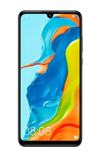 HUAWEI P30 Lite - 128 GB, Schwarz - Simlockfreies Handy mit Leica Quad-Hauptkamera (40 MP) für atemberaubende Fotos bei Nacht. Ideal für Smartphone-Nutzer, die Wert auf Fotografie legen.