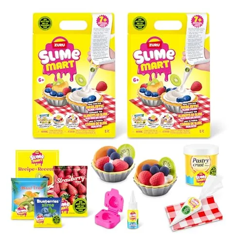 Slime Mart kleine Tüte (Obstkuchen) von ZURU, 2Pack
