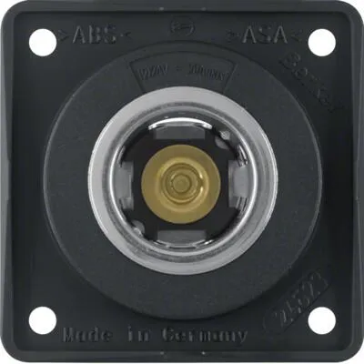 Berker Steckdosen Schwarz von Berker