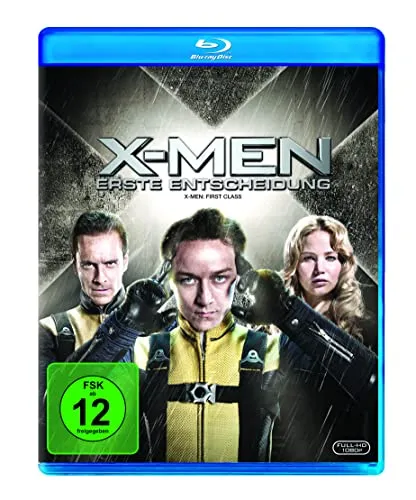 X-Men - Erste Entscheidung [Blu-ray] - Actiongeladenes Superhelden-Abenteuer, das die Ursprünge der X-Men beleuchtet. Ein Muss für Comic-Fans!