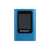 Kingston IronKey Vault Privacy 80 - 960 GB externe SSD - Festplatten mit 960 GB Speicher, bietet höchste Sicherheit durch starke Verschlüsselung und ist ideal für sensible Daten.