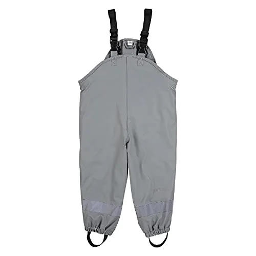 Sterntaler gefütterte Regenhose uni - Kinder Regenhose wasserdicht - Wasserdichte Matsch- und Buddelhose mit Microfleece-Futter, ideal für Regentage und Außenaktivitäten. Verstellbare Hosenträger und abknöpfbares Gummiband für perfekten Sitz.