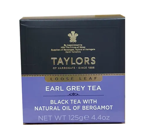 Taylors of Harrogate Loose Leaf Earl Grey Tea 125g
