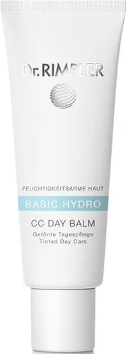 Dr. RIMPLER BASIC HYDRO CC Day Balm 50 ml - Tagescreme für einen makellosen Teint - Tagespflege mit leichter Tönung für einen gleichmäßigen Teint. Spendet intensiv Feuchtigkeit und verbessert die Hautbeschaffenheit dank Krokuszwiebel-Extrakt. Ideal für einen natürlichen Look.