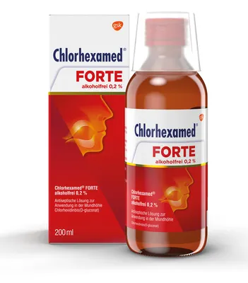 Haleon Germany GmbH CHLORHEXAMED FORTE alkoholfrei 0,2% Lösung 300 ml 12574692