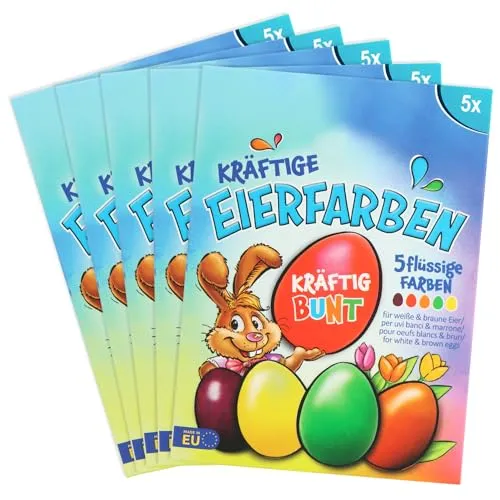 com-four® 25x Eierfarben kräftig von COM-FOUR