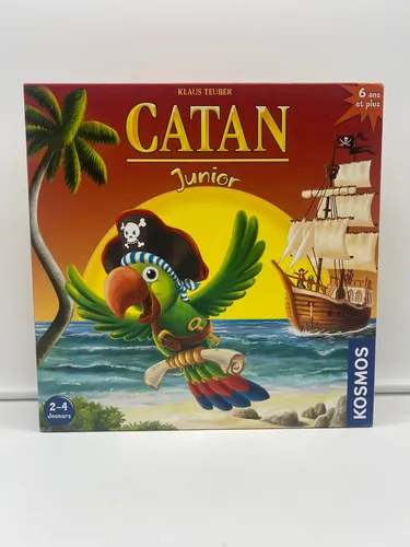 Catan Familienspiel für 2-4 Personen ab 6 Jahren mit beschädigter OVP (France)