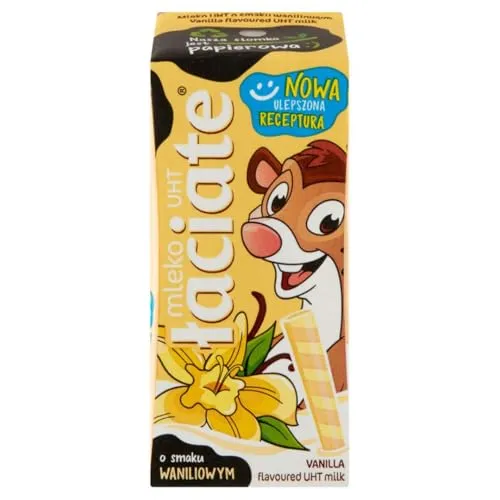 Łaciate UHT-Milch mit Vanillegeschmack 200 ml von Laciate