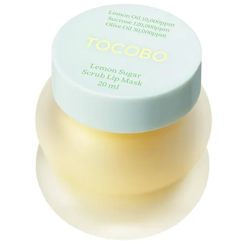 Tocobo Lemon Sugar Scrub Lip Zucker-Maske, Zitronenöl-Lippenpeeling, 20 ml