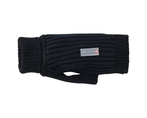 Wolters Hundepullover Strickpullover Ribsty breite Brust schwarz