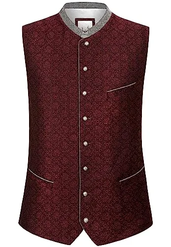 Stockerpoint Trachtenweste Marino rot 52 in rot von Stockerpoint