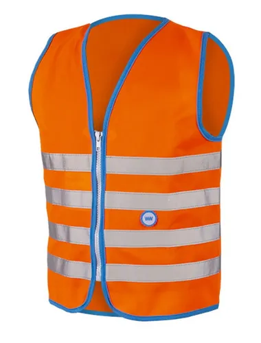 Wowow Reflexweste Fun Kids orange - Größe L