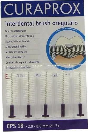 CURAPROX CPS 18 Interdentalb.2-8 mm, 5 St