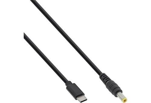 Inline InLine® USB-C zu ASUS/Lenovo Notebook (rund) Ladekabel, 2m Stromkabel