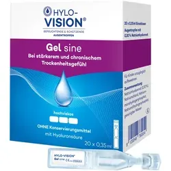 Hylo-Vision Gel Sine 7 ML