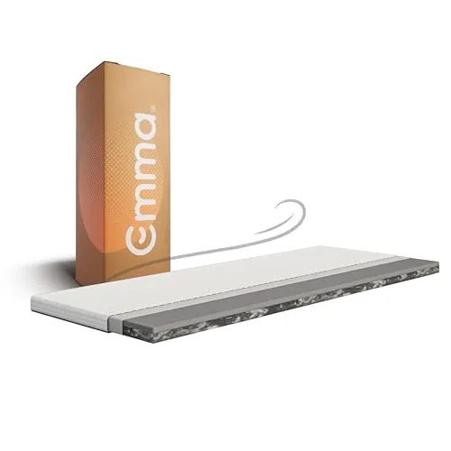 Emma Premium Topper, 9 cm hoch, Kaltschaum, Wendbar, verschiedene Größen verfügbar