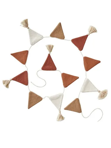 vertbaudet Girlande Kinderzimmer Wimpelkette, gestrickt von vertbaudet