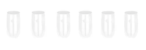 Trinkgläser Weiß von Sendez