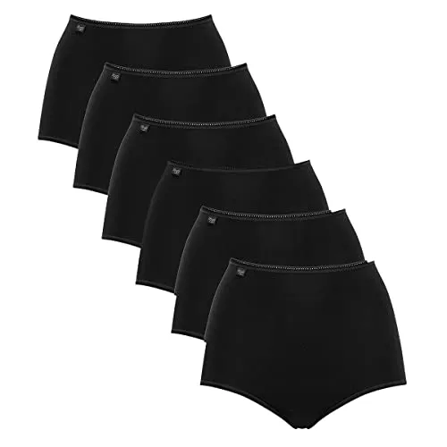 Sloggi - 24/7 Cotton - Maxi Slip - 6er-Pack (42 Schwarz)