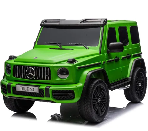 Mercedes G63 AMG XXL Kinder-Elektroauto 2-Sitzer 24V 4x4 Grün