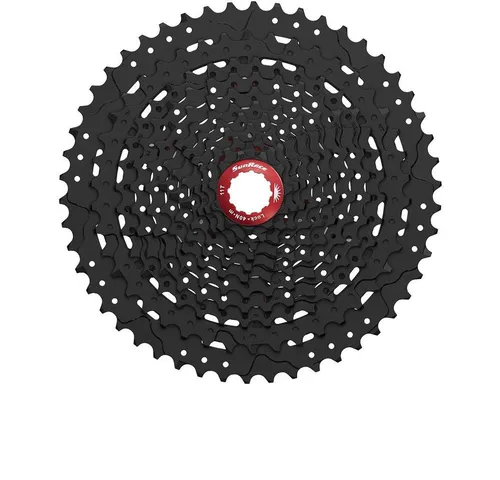 Sunrace CSMX8 Kassette 11V 11-51 schwarz - Hochwertige 11-Gang Kassette für präzise Schaltvorgänge, ideal für anspruchsvolle Mountainbiker und Rennradfahrer.