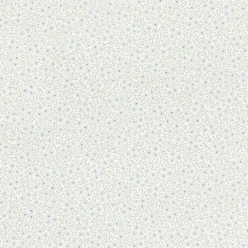 Blau Rasch Ditsy Floral Tapete 253146 10m Rolle Subtil Vintage Stil