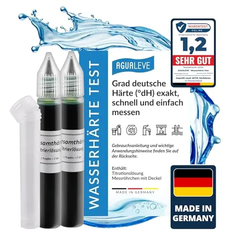 AGUALEVE Wasserhärte Test von AGUALEVE
