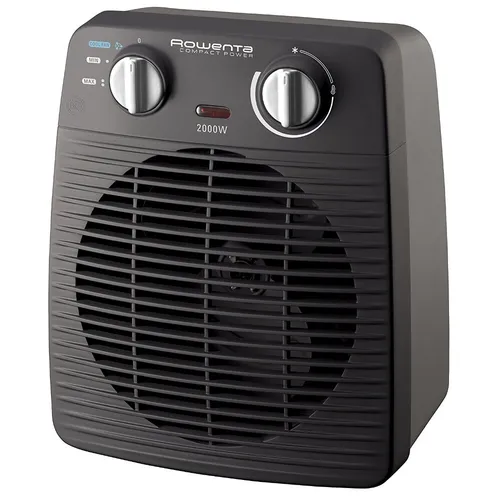 Rowenta SO2210 Heizlüfter Compact Power - Kompakter Heizlüfter mit 2 kW Leistung und Frostschutz-Thermostat, ideal für schnelle Wärme in jedem Raum.