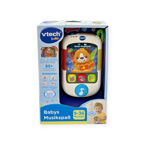 VTech Babys Musikspaß Lernspielzeug Baby Musikspielzeug