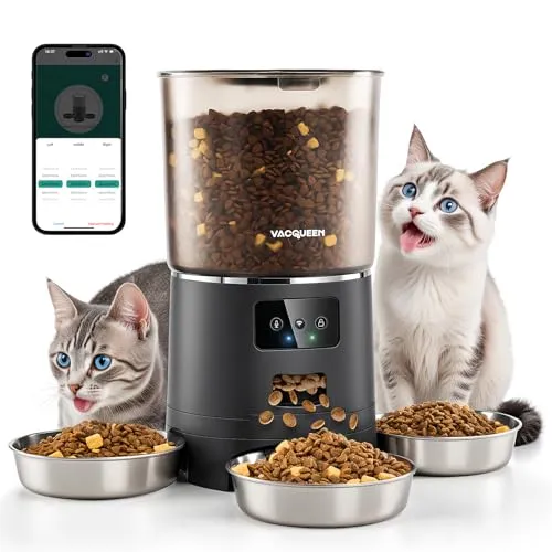 Produktbild Futterautomat Katze mit APP und Timer – 6L für bis zu 25 Portionen